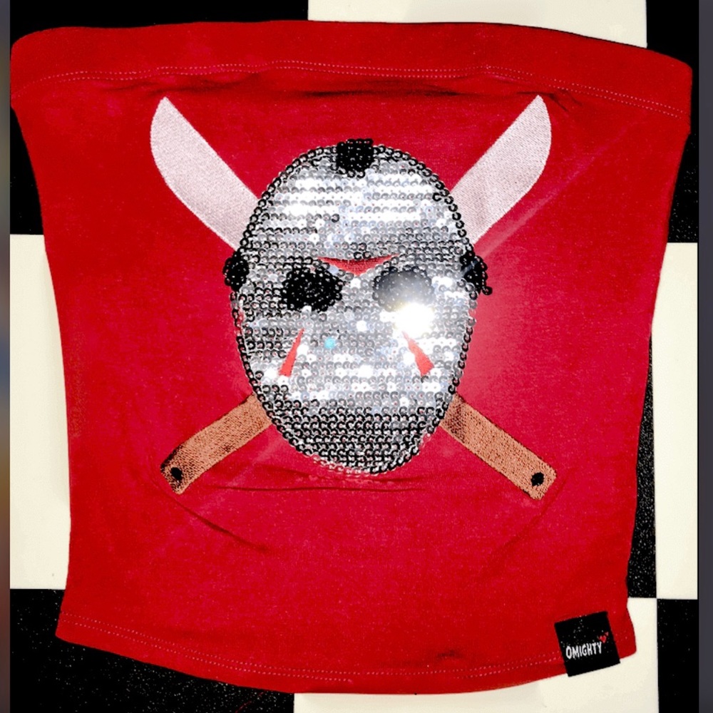 O mighty Jason sequin tube top NWT